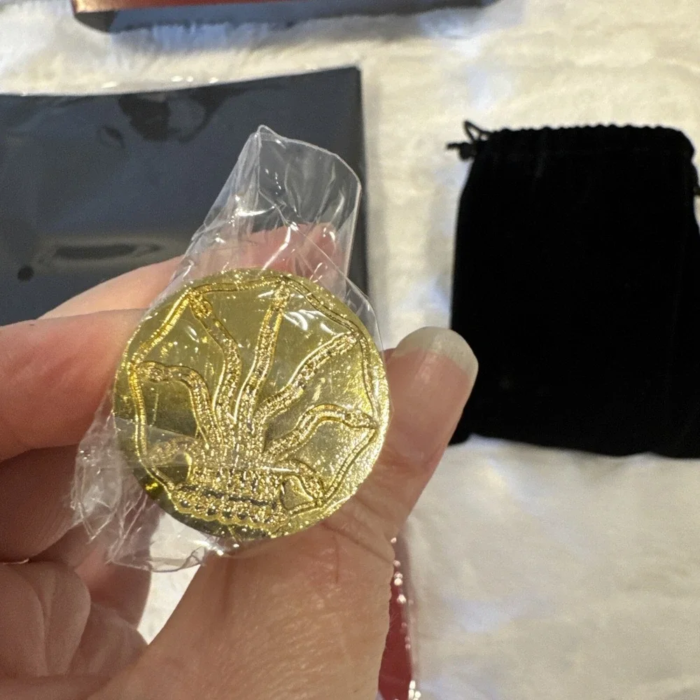 Harry Potter Chamber of Secrets Door Wax Seal Stamp Card Set Lootcrate Exclusive - Picture 3 of 9